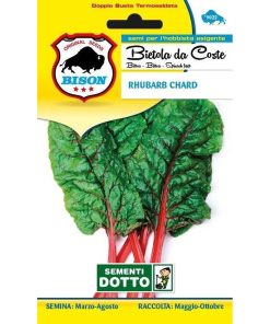 Bietola da Coste Rhubarb Chard (Semente)